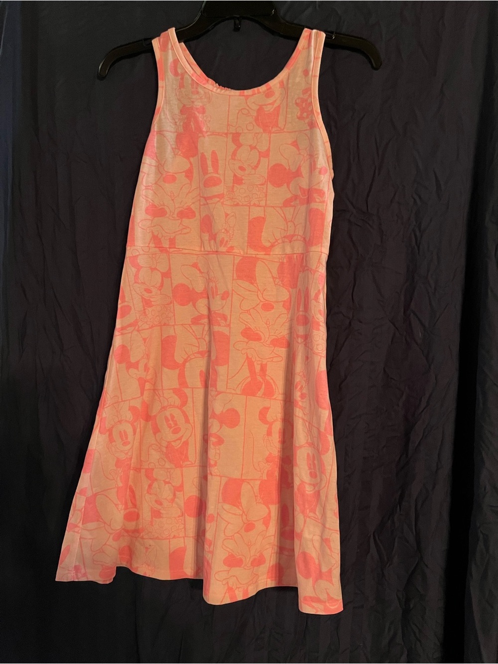Disney Pink Graphic A-Line dress